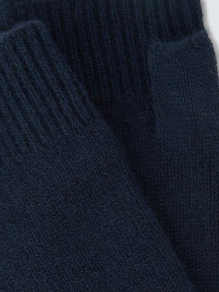 John Lewis Cashmere Handwarmers - view 2, Navy