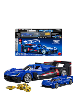Hot Wheels Mattel Brick Shop Cadillac Project GTP Hypercar, Multi