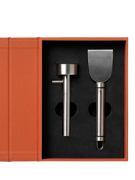 PRINTWORKS Essentials Falafel Tools Gift Set - view 2, Orange / Blue
