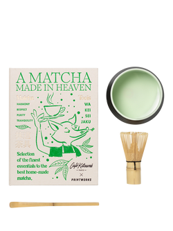 PRINTWORKS Essentials Matcha Tools Gift Set, Green