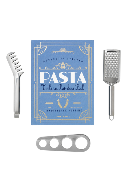 PRINTWORKS The Essentials Pasta Tools Gift Set, Blue
