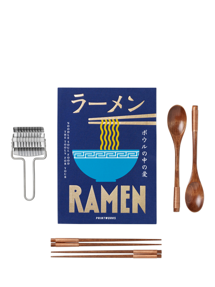 PRINTWORKS The Essentials Ramen Tools Gift Set, Blue