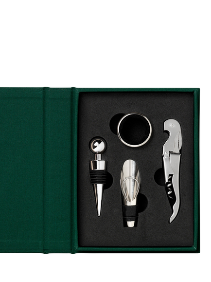 PRINTWORKS The Essentials Wine Tools Gift Set - view 2, Green