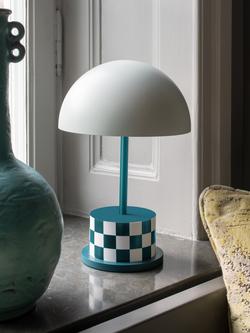 PRINTWORKS Riviera Portable Lamp, Blue - view 2, Blue