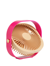 PRINTWORKS Fantastic Desk Fan, Cerise
