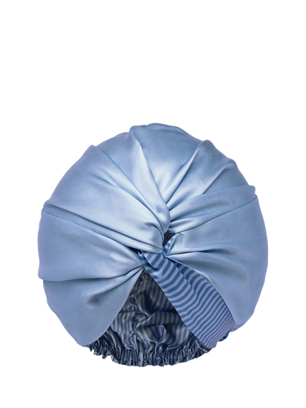 Slip® Pure Silk Turban, Cornflour