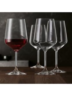 Spiegelau Style Crystal Red Wine Glass, Set of 4, 630ml, Clear - view 2, Clear