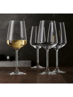 Spiegelau Style Crystal White Wine Glass, Set of 4, 440ml, Clear - view 2, Clear