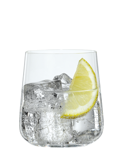 Spiegelau Style Crystal Glass Tumbler, Set of 4, 340ml, Clear - view 2, Clear