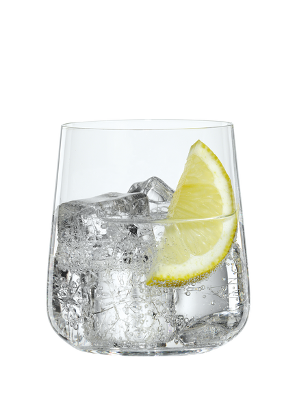 Spiegelau Style Crystal Glass Tumbler, Set of 4, 340ml, Clear - view 2, Clear