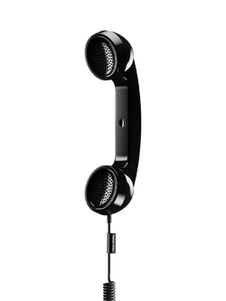 Native Union POP Phone Handset, Black, Black