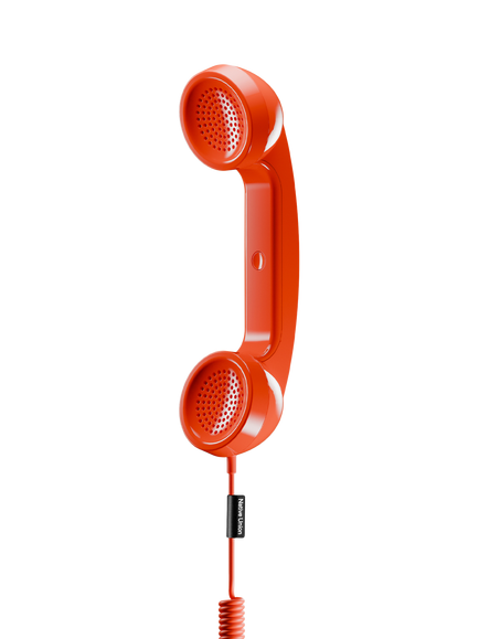 Native Union POP Phone Handset, Red, Red
