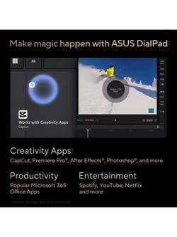 ASUS ProArt PX13 Convertible Laptop, AMD Ryzen AI MAX+ Processor, 64GB RAM, 1TB SSD, 13.3” 3K OLED Touchscreen, Black - view 2, Black