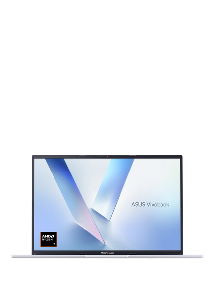 ASUS Vivobook 16 M1605 Laptop, AMD Ryzen 7 Processor, 16GB RAM, 1TB SSD, 16” WUXGA, Silver, Silver