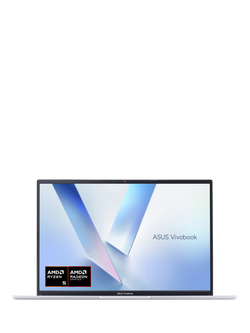 ASUS Vivobook 16 M1605 Laptop, AMD Ryzen 5 Processor, 16GB RAM, 512GB SSD, 16” WUXGA, Silver, Silver