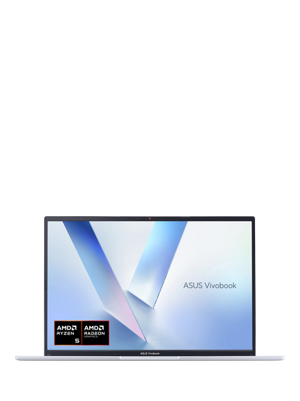 ASUS Vivobook 16 M1605 Laptop, AMD Ryzen 5 Processor, 16GB RAM, 512GB SSD, 16” WUXGA, Silver, Silver