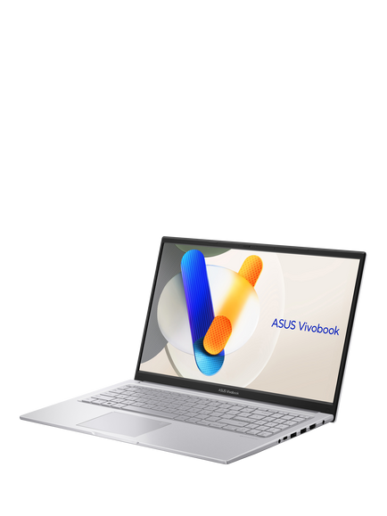 ASUS Vivobook 15 X1504 Laptop, Intel Core 5 Processor, 16GB RAM, 1TB SSD, 15.6” Full HD, Silver - view 2, Silver