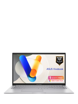 ASUS VivoBook 17 X1704 Laptop, Intel Core 5 Processor, 16GB RAM, 512GB SSD, 17.3" Full HD, Silver, Silver