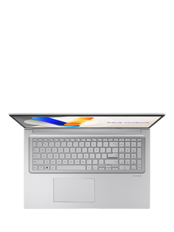 ASUS VivoBook 17 X1704 Laptop, Intel Core 7 Processor, 16GB RAM, 1TB SSD, 17.3" Full HD, Silver - view 2, Silver