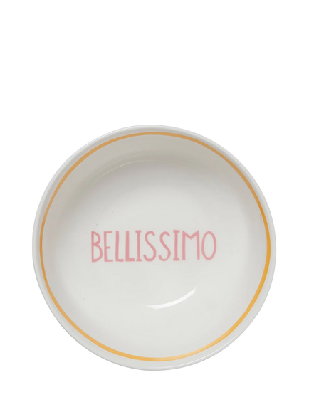 In The Roundhouse Italian Fine China Serving Bowls, Set of 4, 17cm, White/Multi - view 2, Multi