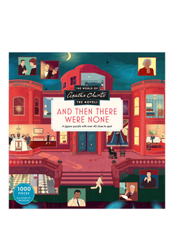Laurence King Publishing Agatha Christie And Then There Were None Jigsaw Puzzle, 1000 Pieces, Multi