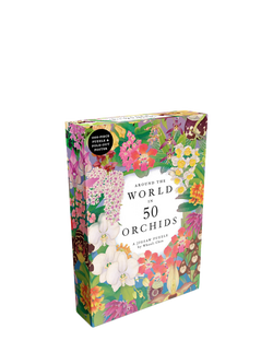Laurence King Publishing Around the World in 50 Orchids Jigsaw Puzzle, 1000 Pieces, Multi