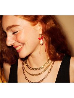 frkl. Gift Wrapped Pearl Charm, Pearl - view 2, Pearl