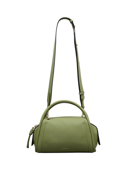 Radley The Golborne Leather Small Grab Bag, Apple