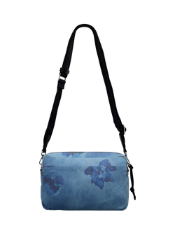 Radley Eden Row Mini Camera Crossbody Bag, Denim Blue - view 2, Denim