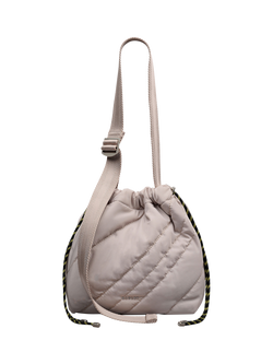 Radley Eden Row Nylon Bucket Crossbody Bag, Feather Grey, Feather Gray