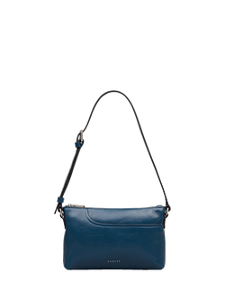 Radley Pockets High Shine Leather Shoulder Bag, Utility, Utility