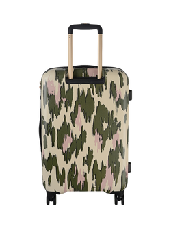 Radley Abstract Animal Medium 4-Wheel Suitcase, Hunter Green - view 2, Hunter Green/Multi
