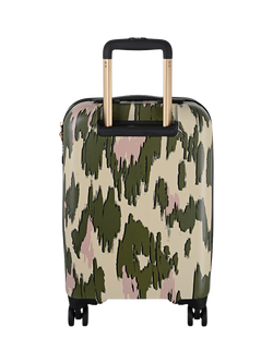 Radley Abstract Animal Cabin 4-Wheel Suitcase, Hunter Green - view 2, Hunter Green/Multi