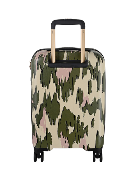 Radley Abstract Animal Cabin 4-Wheel Suitcase, Hunter Green - view 2, Hunter Green/Multi