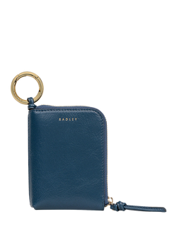 Radley Golden Lane Bag Charm, Blue, Utility
