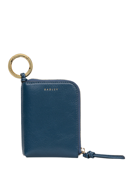 Radley Golden Lane Bag Charm, Blue, Utility