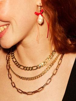 frkl. The Mini Chain Necklace, Gold - view 2, Gold