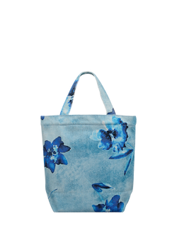 Radley Canvas Tote Bag, Denim Blue - view 2, Denim