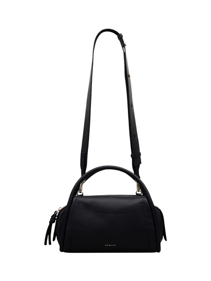 Radley The Golborne Leather Small Grab Bag, Black