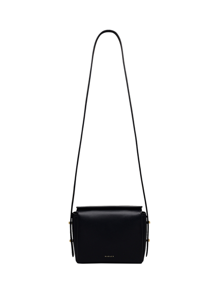 Radley Selina Leather Crossbody Bag, Black