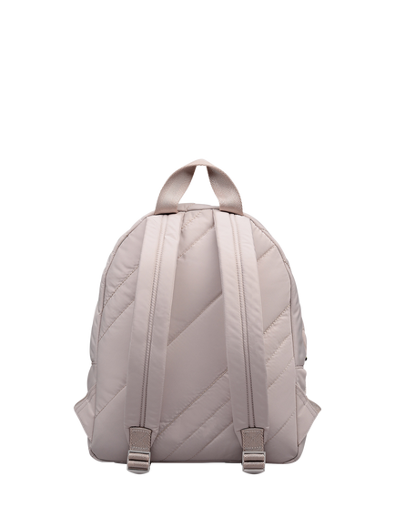 Radley Eden Row Quilted Nylon Backpack, Feather Grey - view 2, Feather Gray