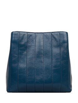 Radley Dukes Place Leather Crossbody Bag, Utility Blue - view 2, Utility Blue