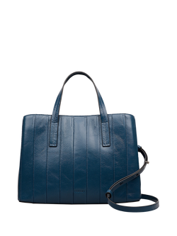Radley Dukes Place Leather Grab Bag, Utility Blue, Utility Blue