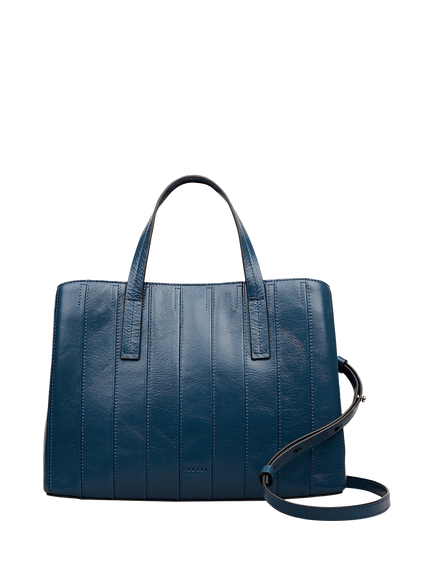 Radley Dukes Place Leather Grab Bag, Utility Blue, Utility Blue