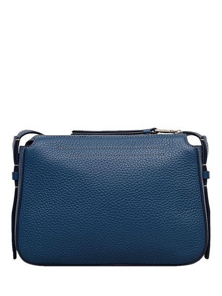Radley Oak Street Leather Crossbody Bag - view 2, Utility Blue