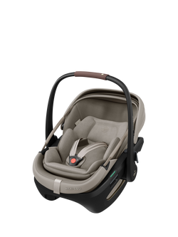 Maxi-Cosi Coral Slide Pro iSize Baby Car Seat, Sand, Sand