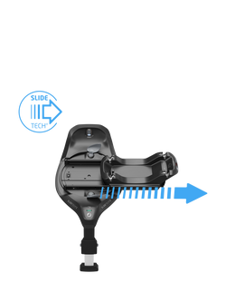 Maxi-Cosi FamilyFix Slide Pro ISOFIX Car Seat Base, Black - view 2, Black