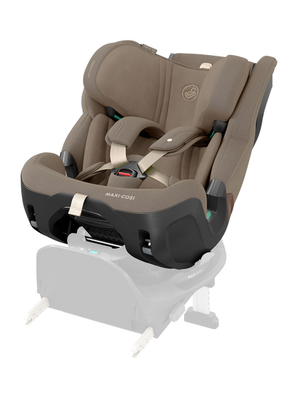 Maxi-Cosi Pearl XL Slide Pro iSize Baby Car Seat, Authentic Truffle, Authentic Truffle