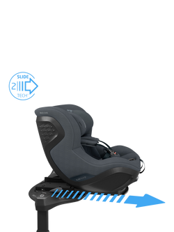 Maxi-Cosi Pearl Slide Pro iSize Baby Car Seat - view 2, Authentic Graphite