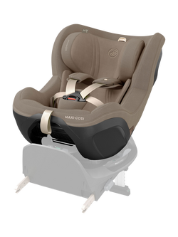 Maxi-Cosi Pearl Slide Pro iSize Baby Car Seat, Authentic Truffle